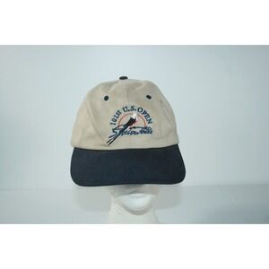 Vintage 101st US Open Strap Back Hat Cap Southern Hills Made in USA USGA Member